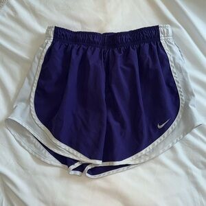 Nike dri-fit purple shorts- purple- size medium